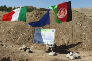 'First Stone Ceremony' del Dipartimento dell'Economia di Herat