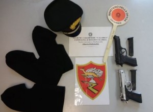 Carabinieri - armi sequestrate
