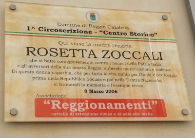 targa Rosetta Zoccali