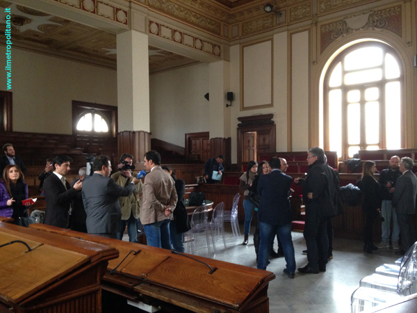 conferenza stampa minoranza Reggio Calabria