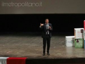 Matteo Renzi al Teatro Cilea
