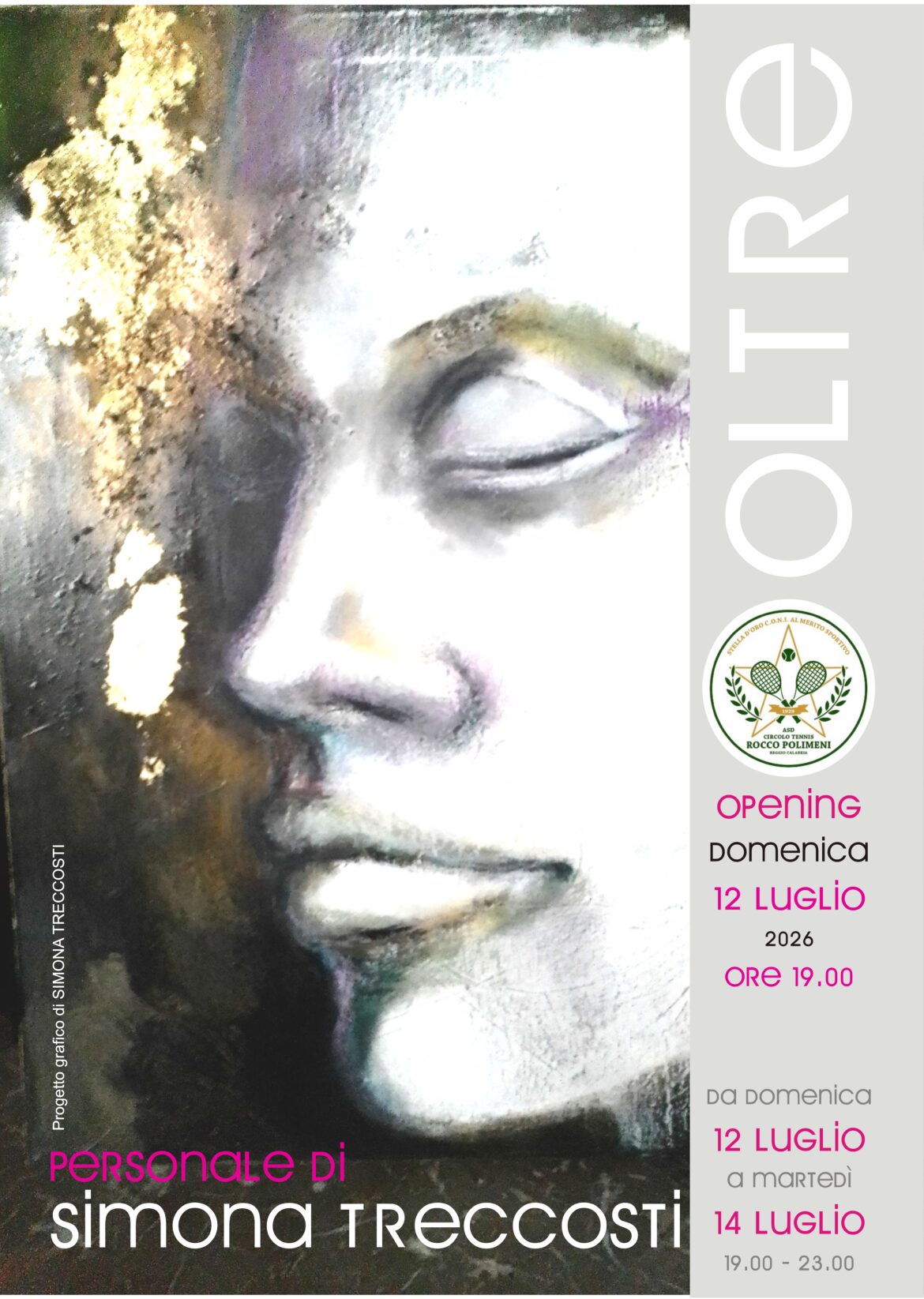 oltre mostra personale di Simona Treccosti